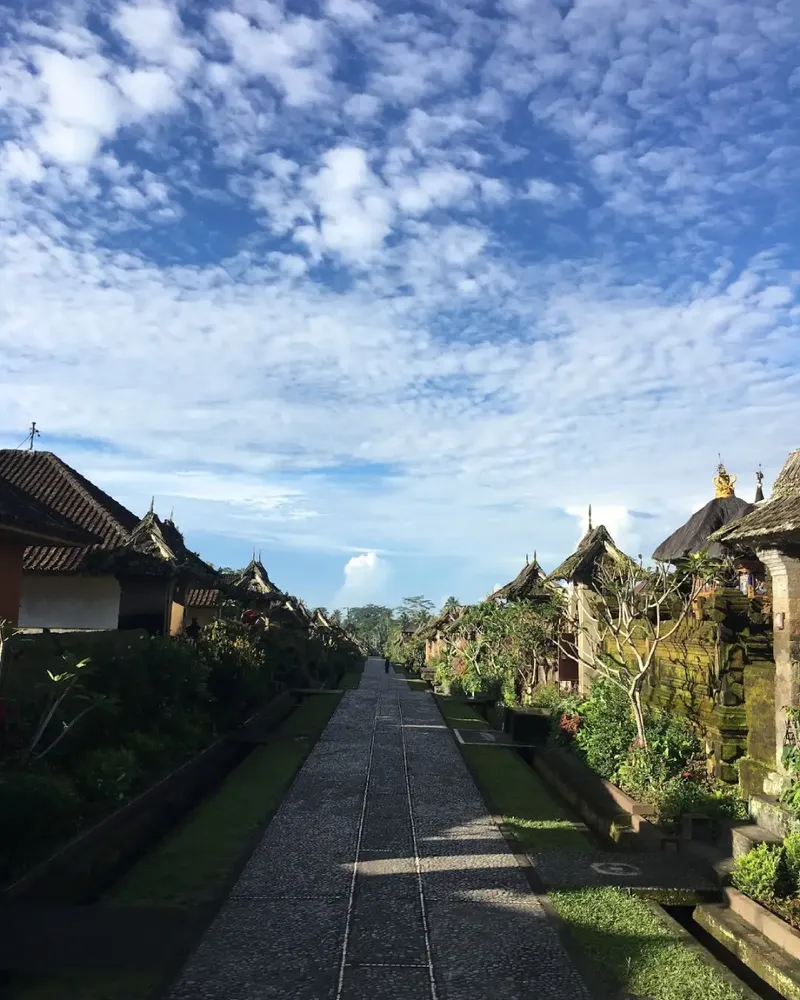 Morning Penglipuran Village 2018