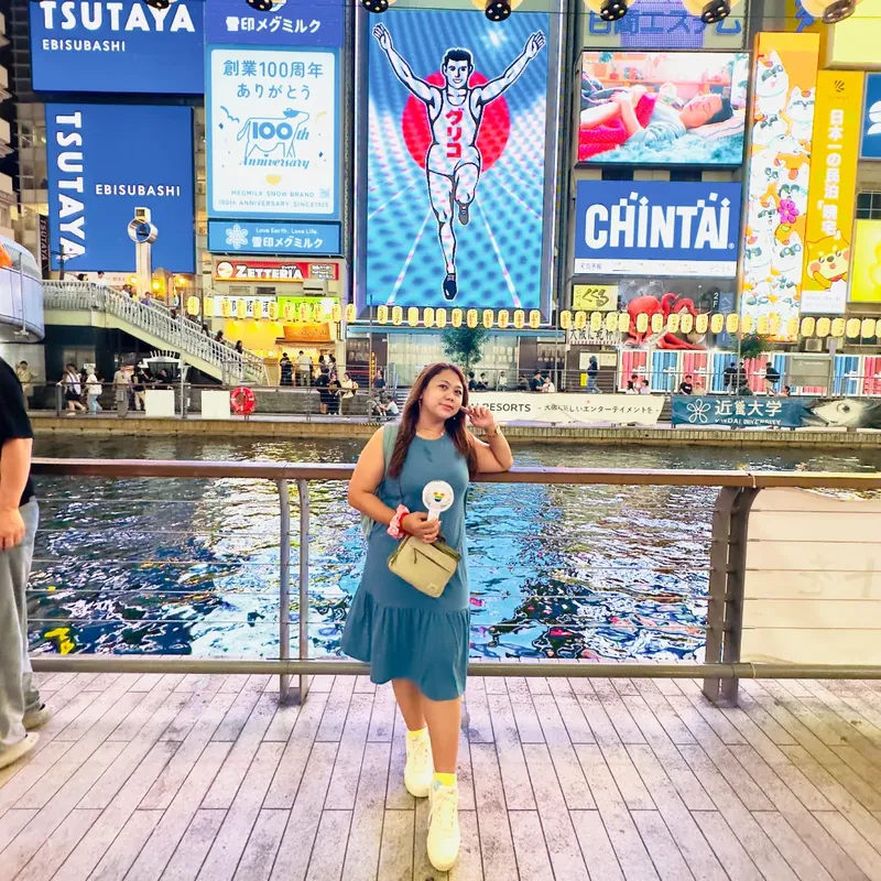 Me at Dotonbori Japan